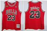 Bulls 23 Michael Jordan Red NBA Finals Patch 1997-98 Hardwood Classics Jersey,baseball caps,new era cap wholesale,wholesale hats